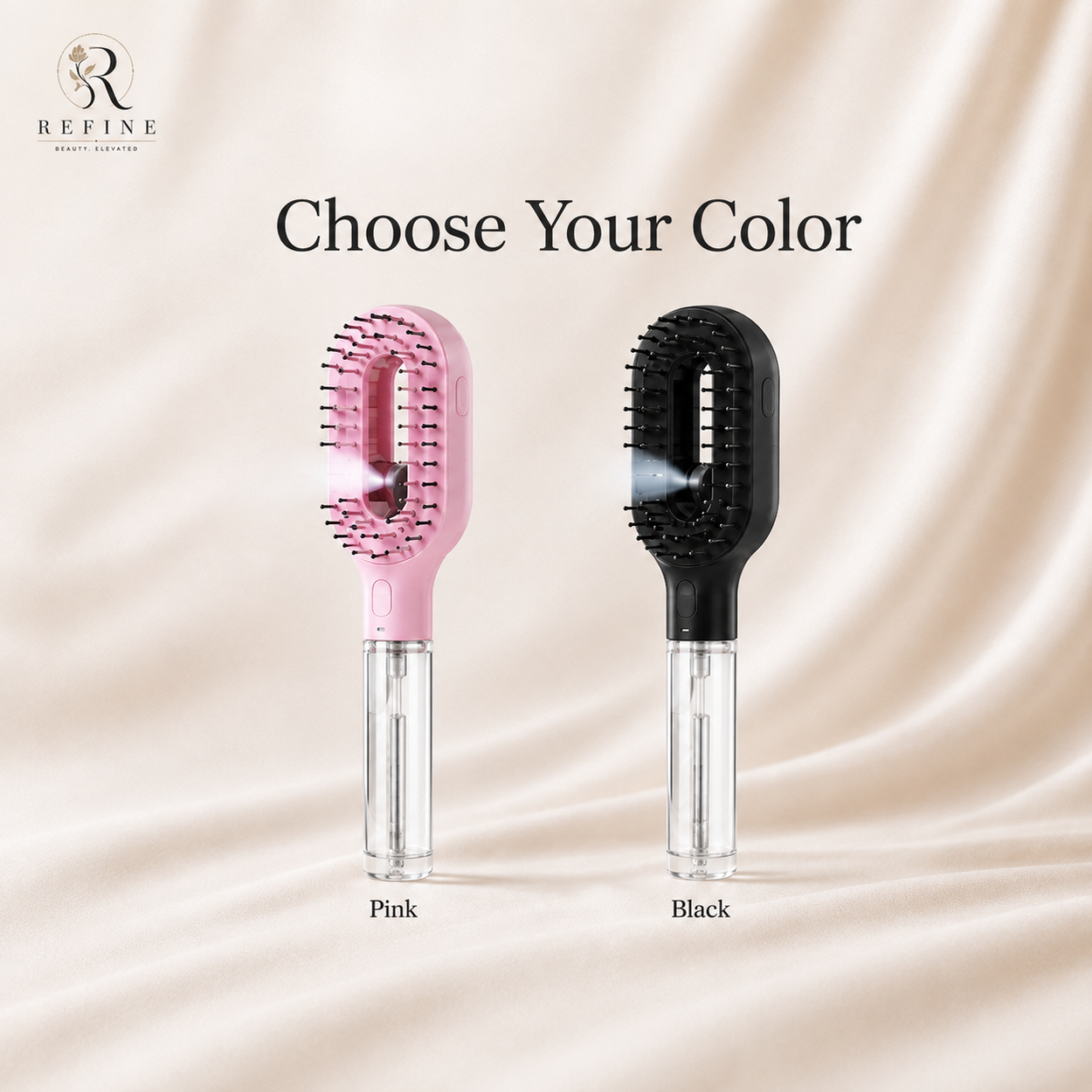 2-in-1 Hairbrush Mister
