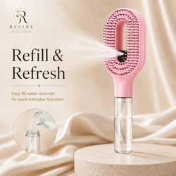 2-in-1 Hairbrush Mister