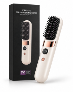 Cordless Hair Straightener Brush